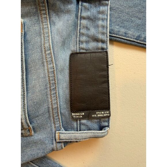 Buck Mason Maverick Slim Jeans - Light Wash - Picture 6 of 6